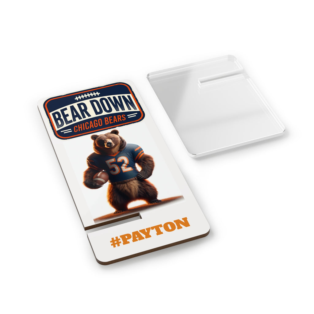 Chicago Bears 'Bear Down' Phone Stand – Customizable
