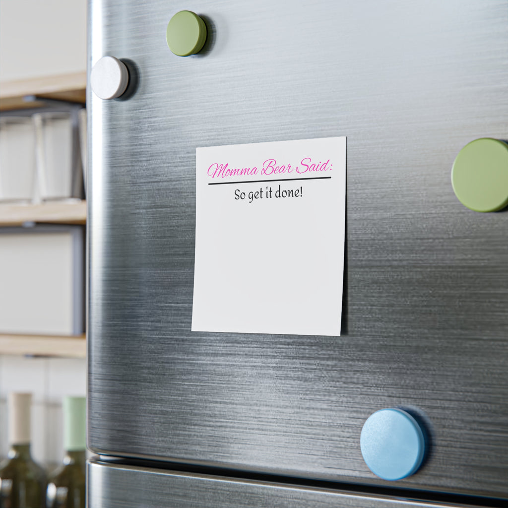 Momma Bear Said Post-it® Note Pads