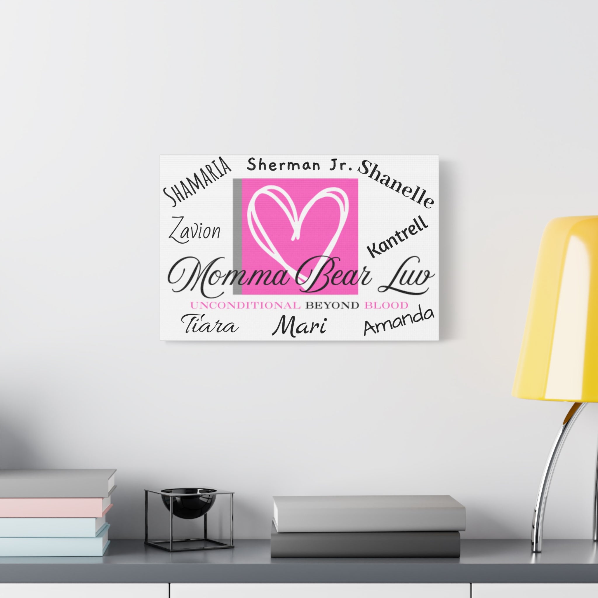 MBL Personalized Canvas Wall Art — Add Up To 8 Names!