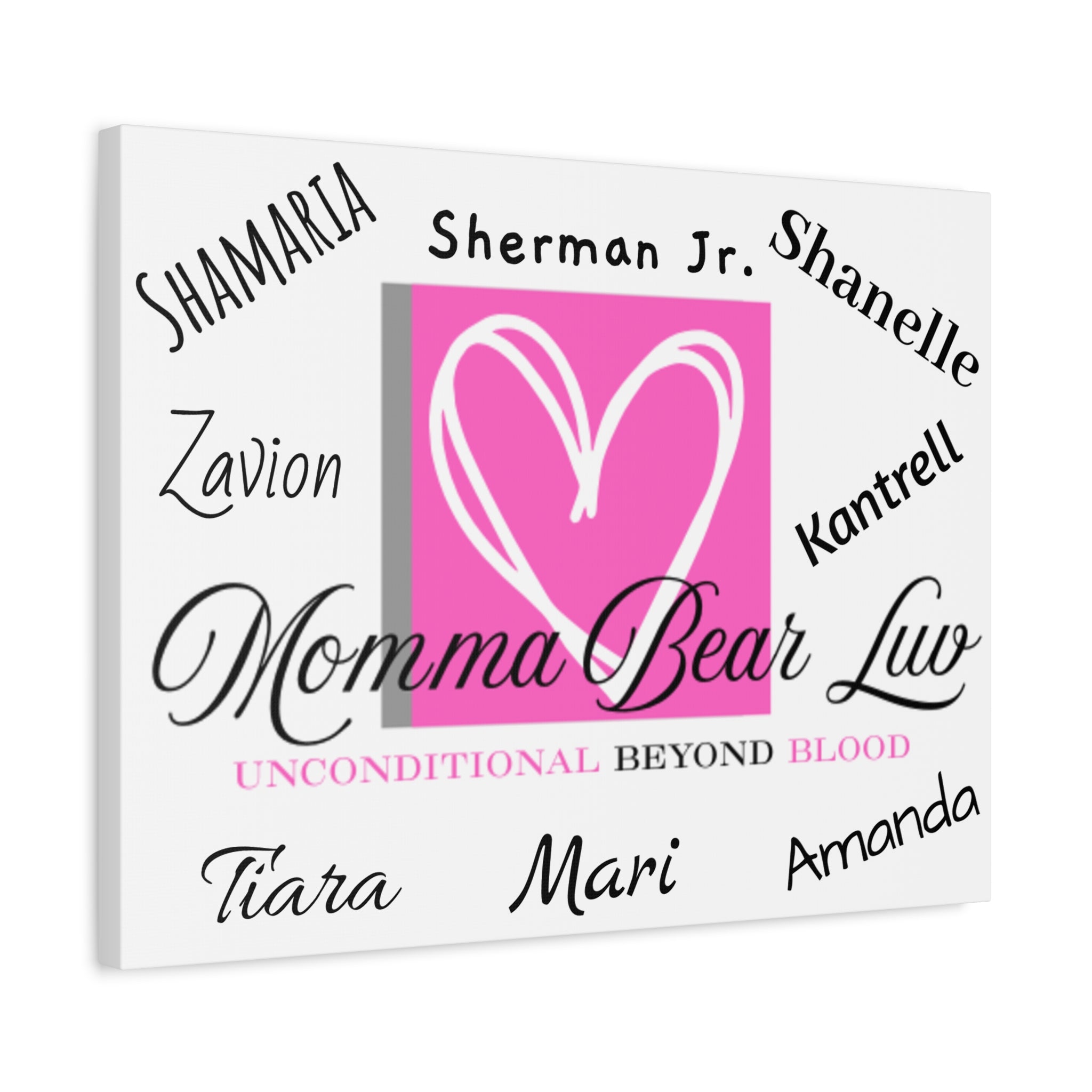 MBL Personalized Canvas Wall Art — Add Up To 8 Names!