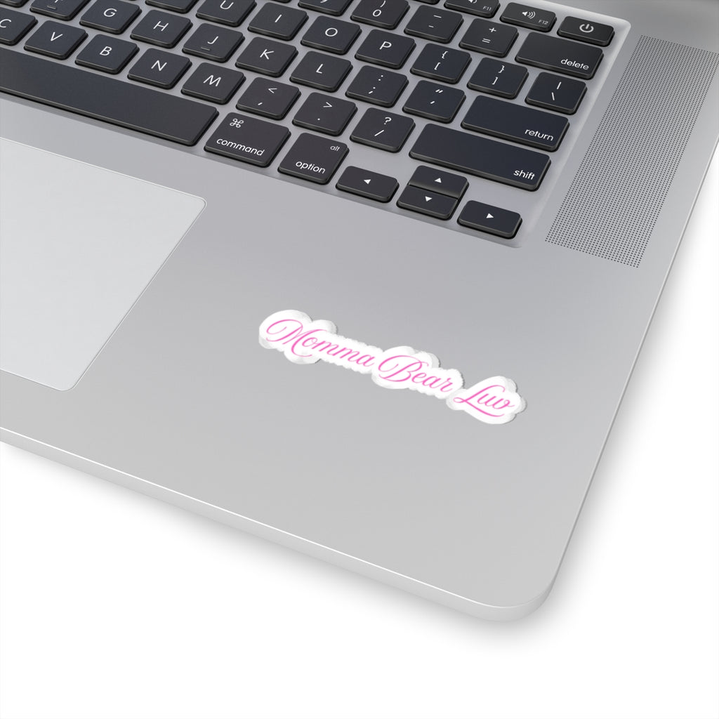 Momma Bear Luv Kiss-Cut Sticker
