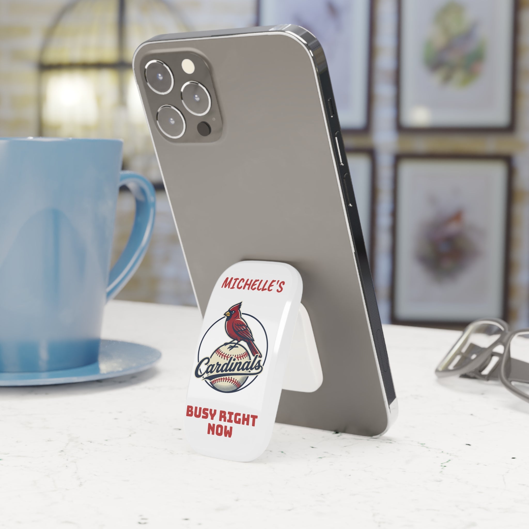 Cardinals Fan Phone Grip – Customizable