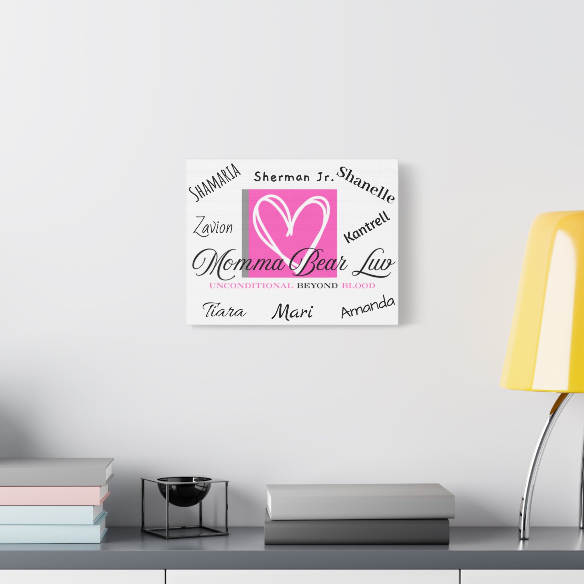 MBL Personalized Canvas Wall Art — Add Up To 8 Names!