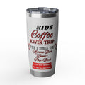 Momma Bear Tumbler — 3 Things I Don't Play About: Kids, Coffee & Kwik Trip' 20oz