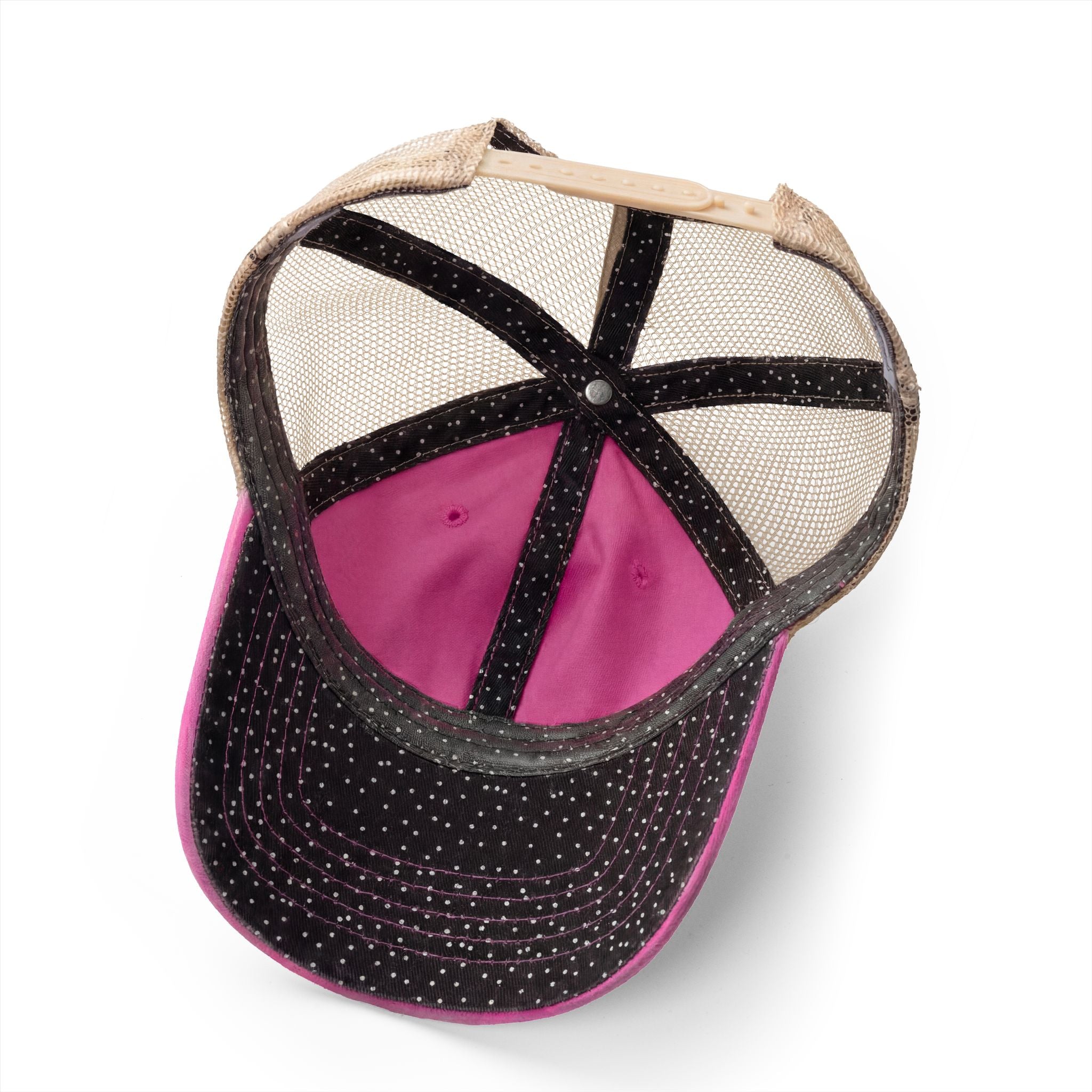 "WIB- BOSS MOVES" Women's Washed Mesh-Back Cap