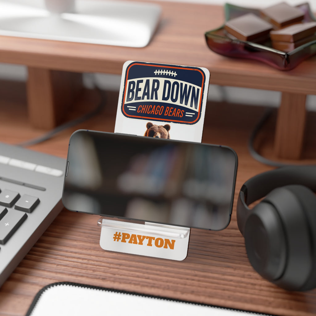 Chicago Bears 'Bear Down' Phone Stand – Customizable