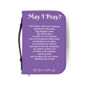 May I Pray Bible Cover - Lt Purple