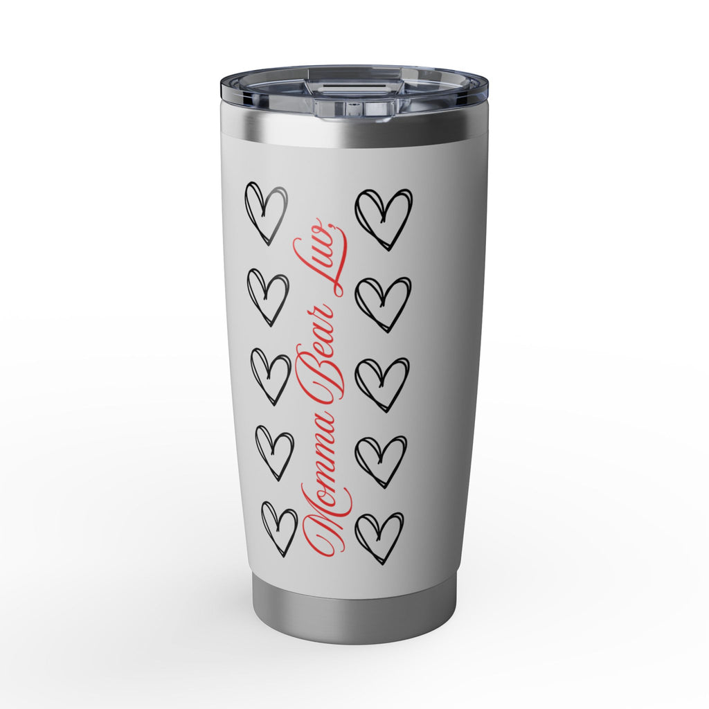 Momma Bear Tumbler — 3 Things I Don't Play About: Kids, Coffee & Kwik Trip' 20oz