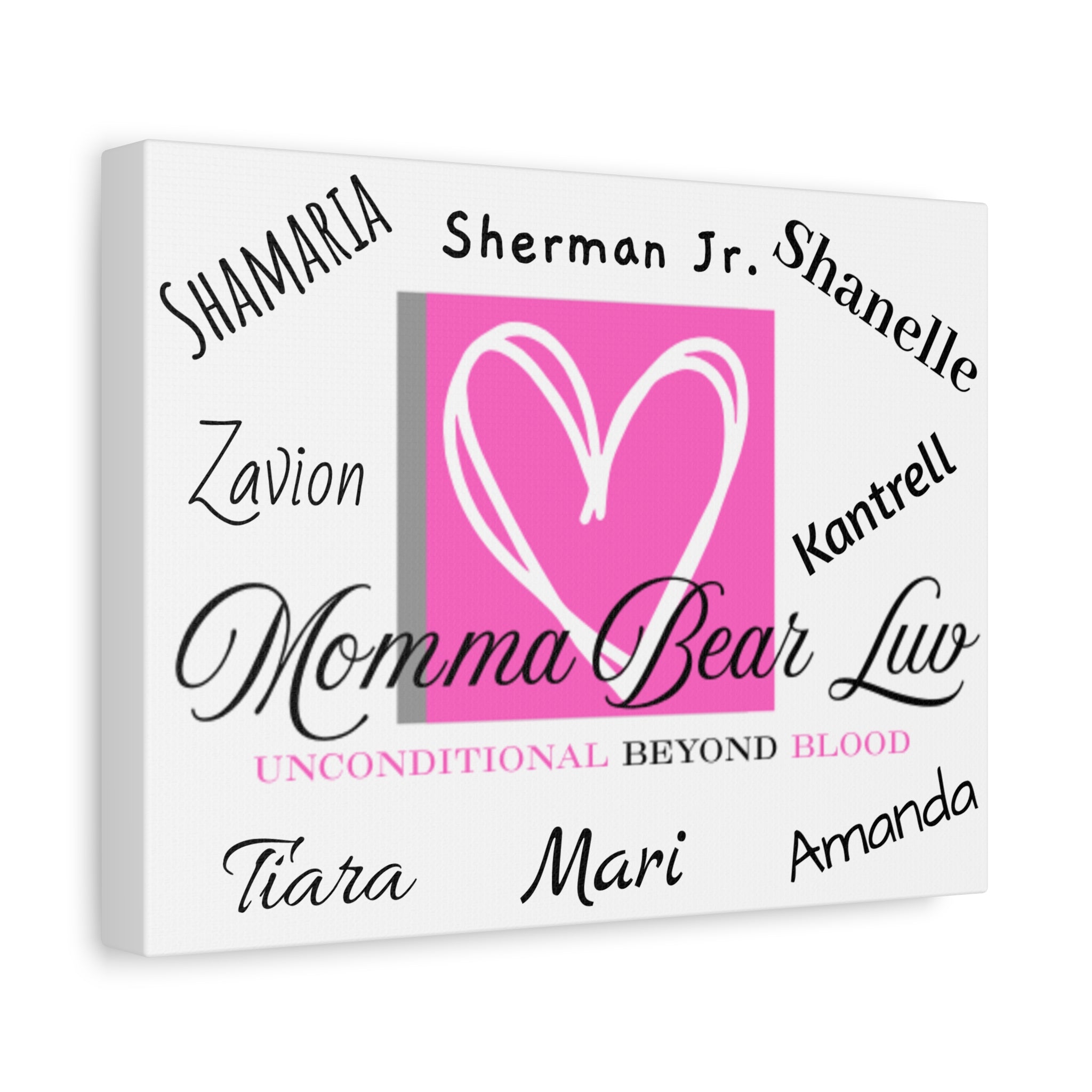 MBL Personalized Canvas Wall Art — Add Up To 8 Names!