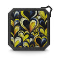 Black and Yellow Heart Outdoor Speaker