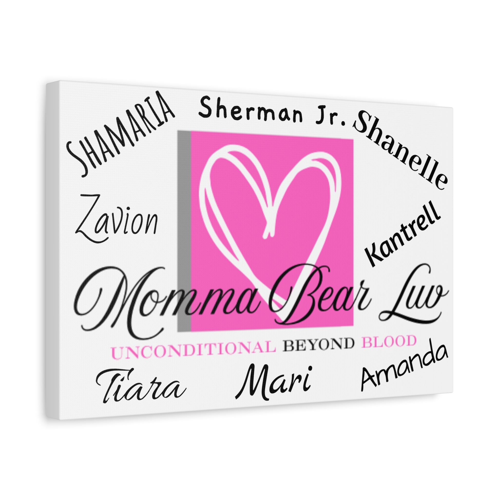 MBL Personalized Canvas Wall Art — Add Up To 8 Names!