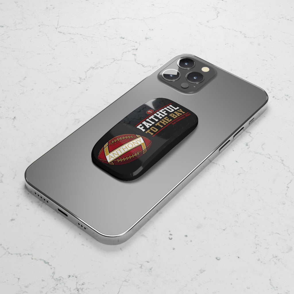 Faithful to the Bay Football Phone Grip - Personalized