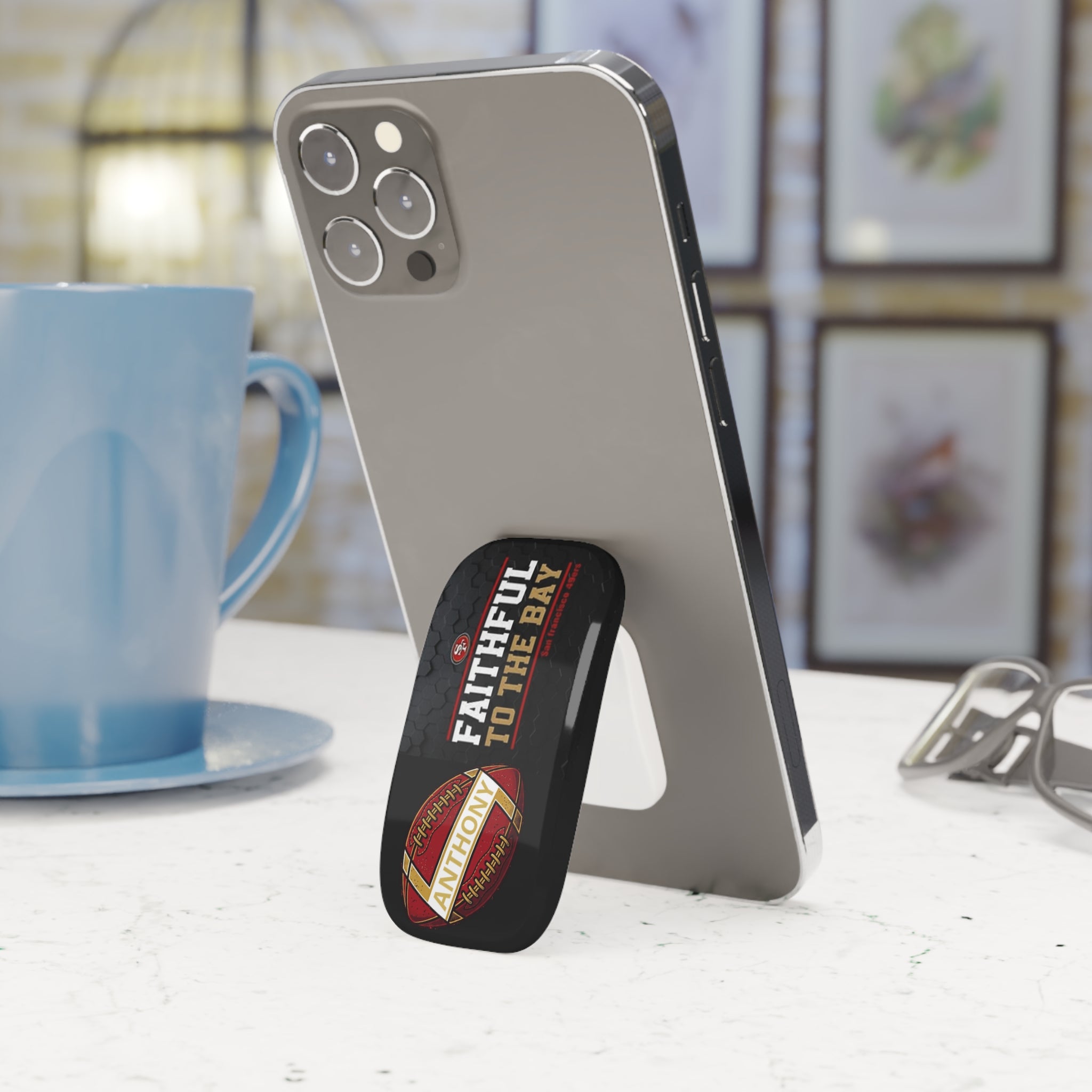 Faithful to the Bay Football Phone Grip - Personalized