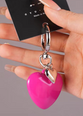 Glossy Heart Keychains