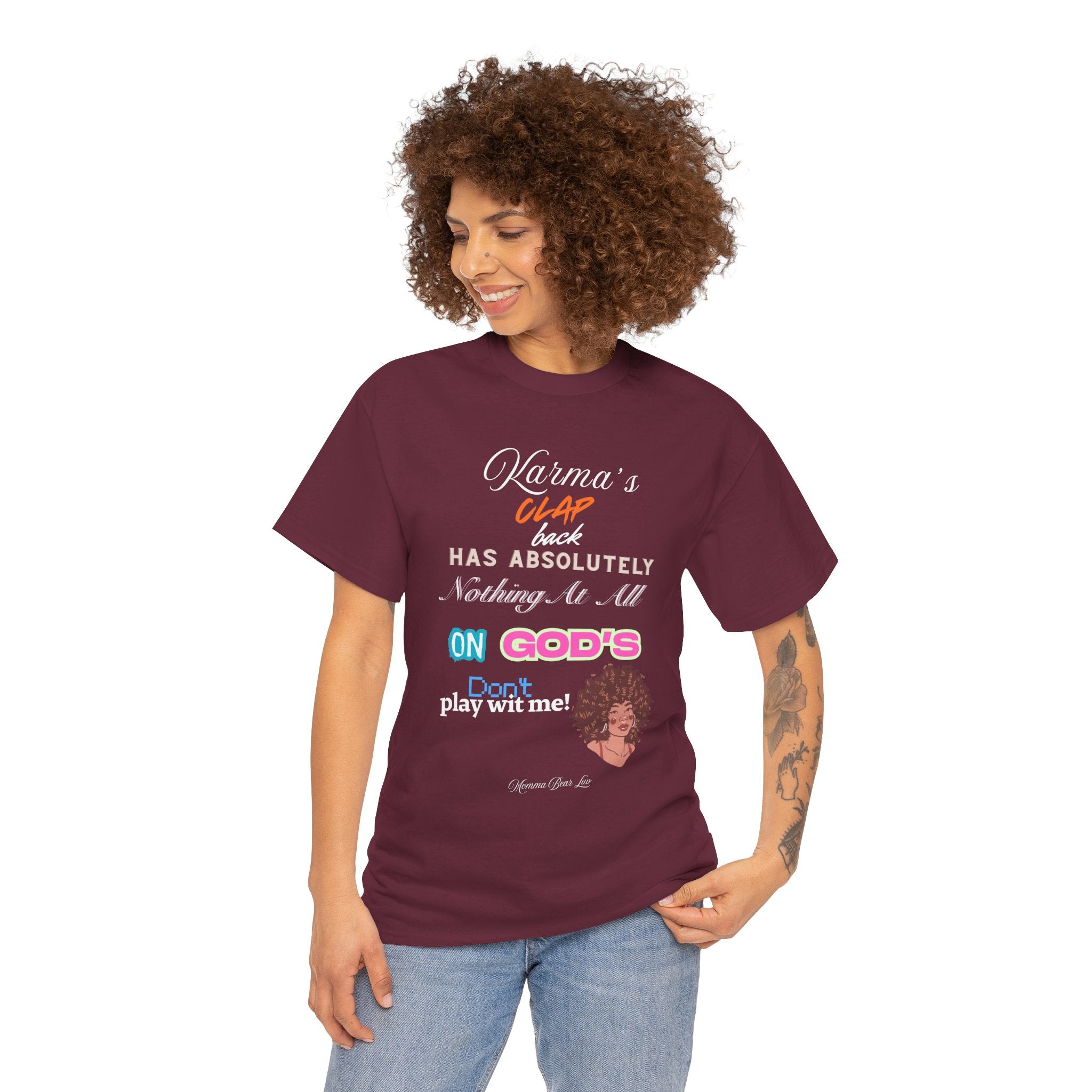 God's Clap Back Tees - S - 5X