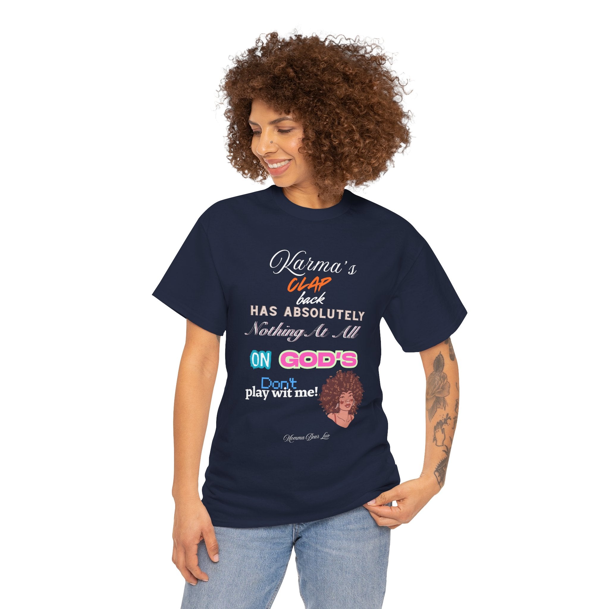 God's Clap Back Tees - S - 5X