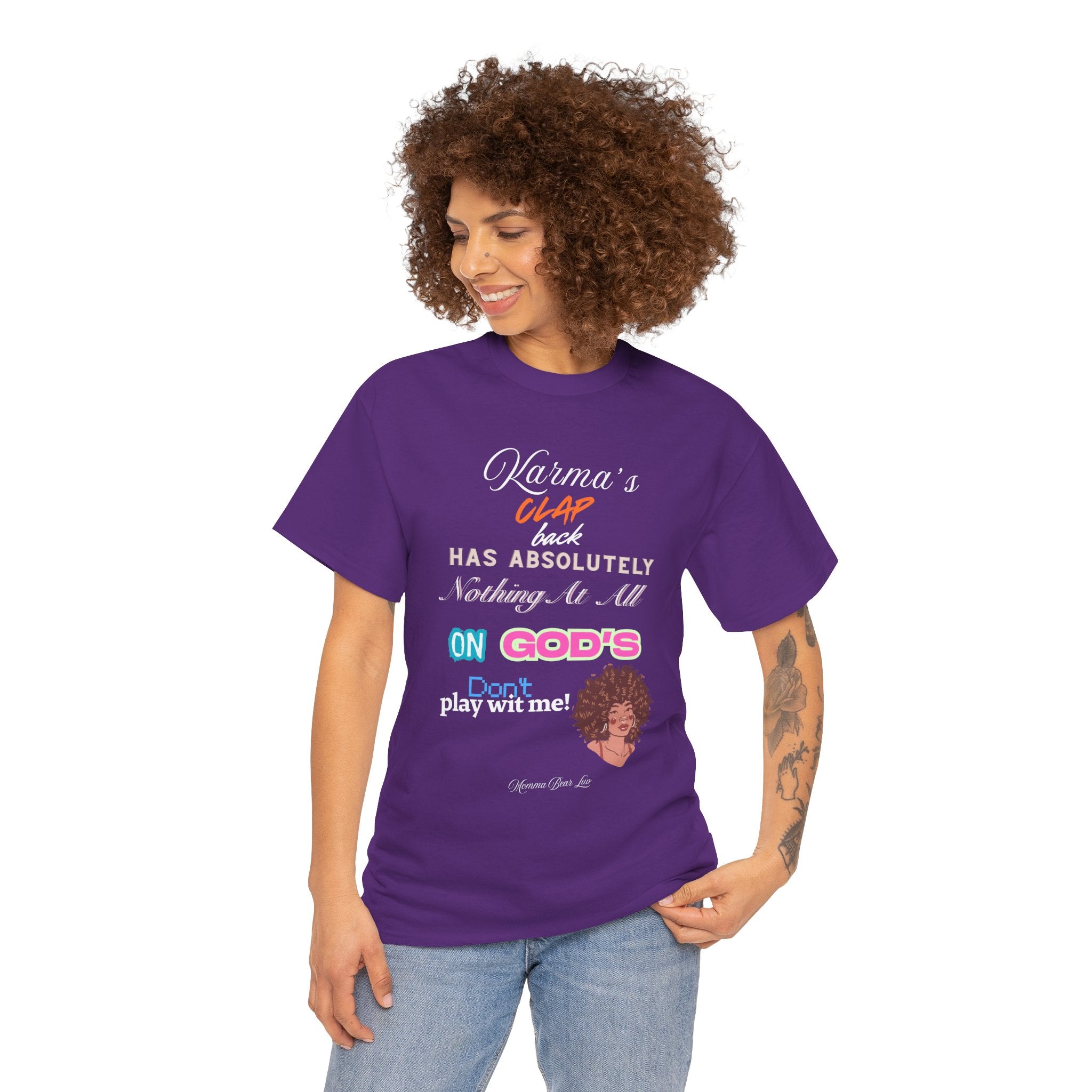 God's Clap Back Tees - S - 5X