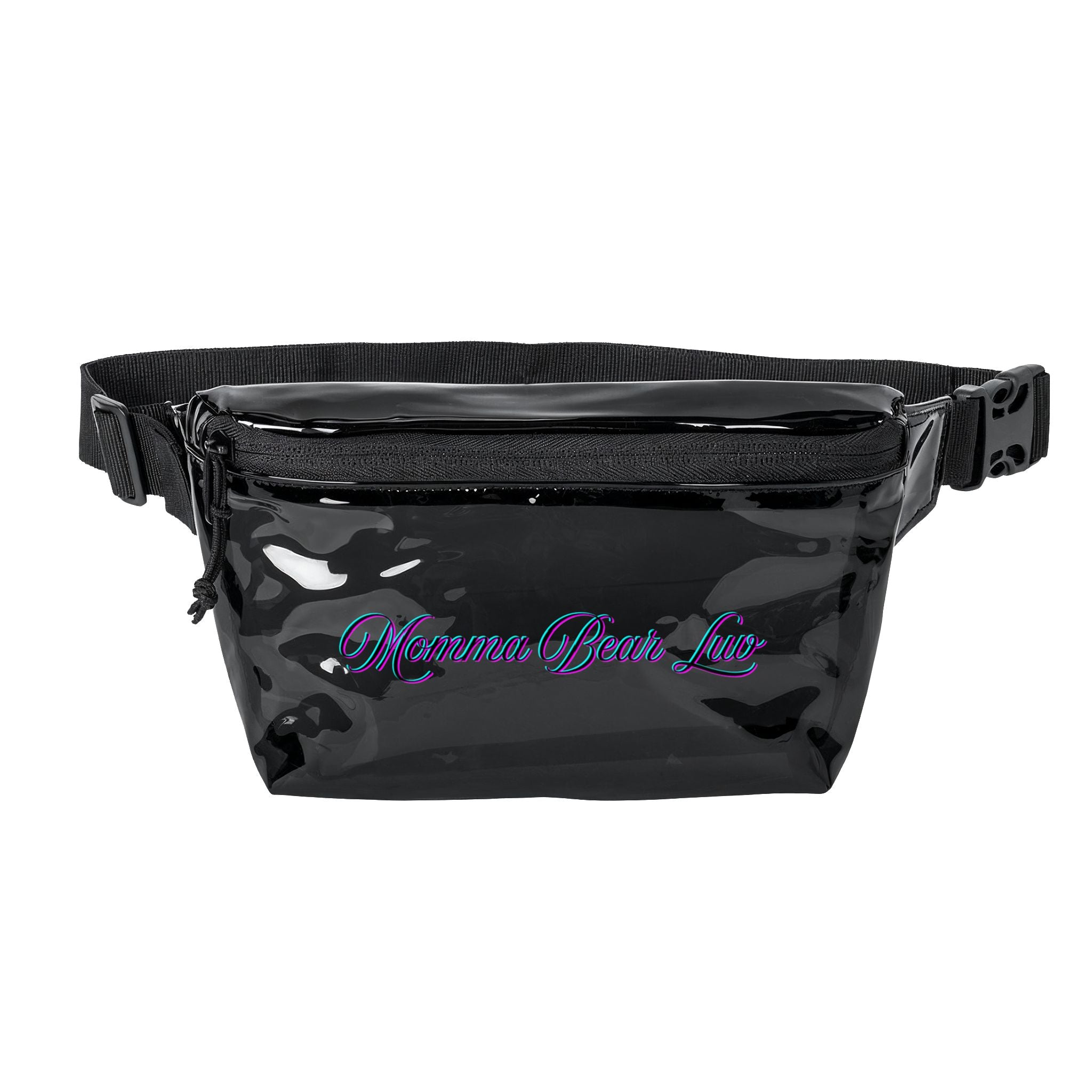 "Momma Bear Luv" Brand Clear Fanny Pack - 2 Colors