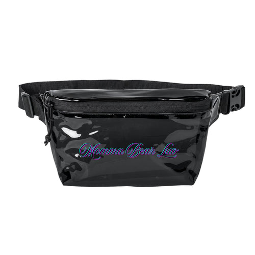 "Momma Bear Luv" Brand Clear Fanny Pack - 2 Colors