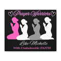Momma Bears Prayer Warriors Canvas — Personalized Stretched Matte Wall Art