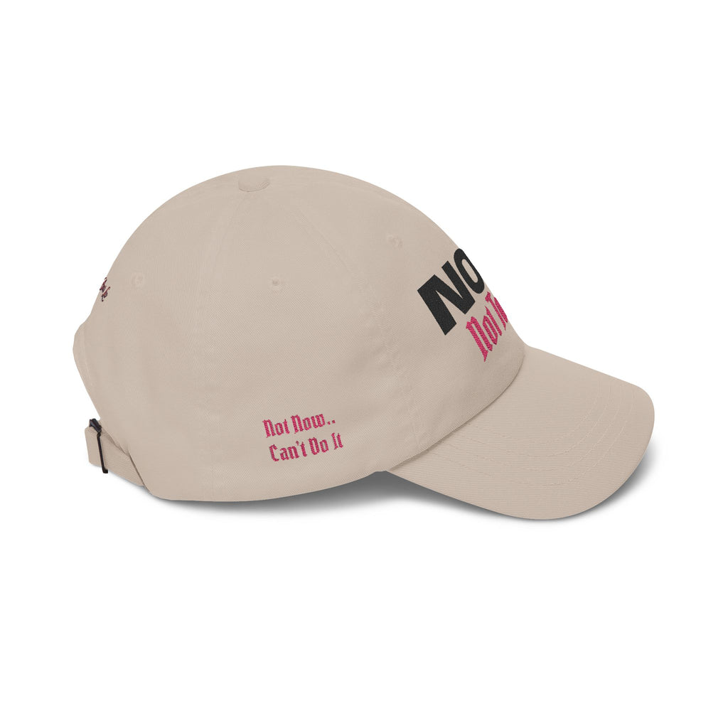 Mom Cap - "NOPE Not Today" Embroidered Baseball Hat 4 Colors