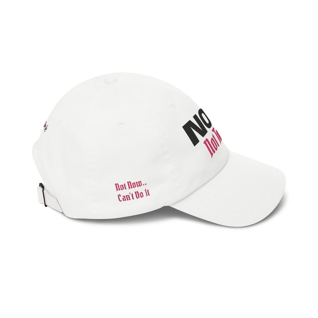 Mom Cap - "NOPE Not Today" Embroidered Baseball Hat 4 Colors
