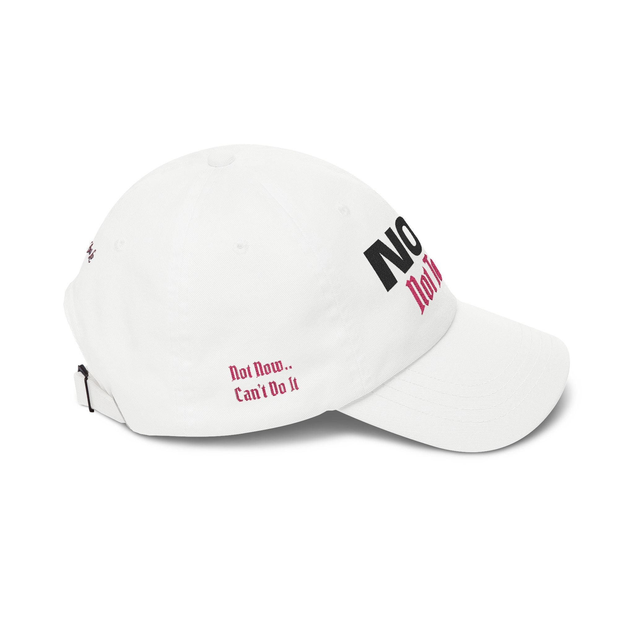 Mom Cap - "NOPE Not Today" Embroidered Baseball Hat 4 Colors