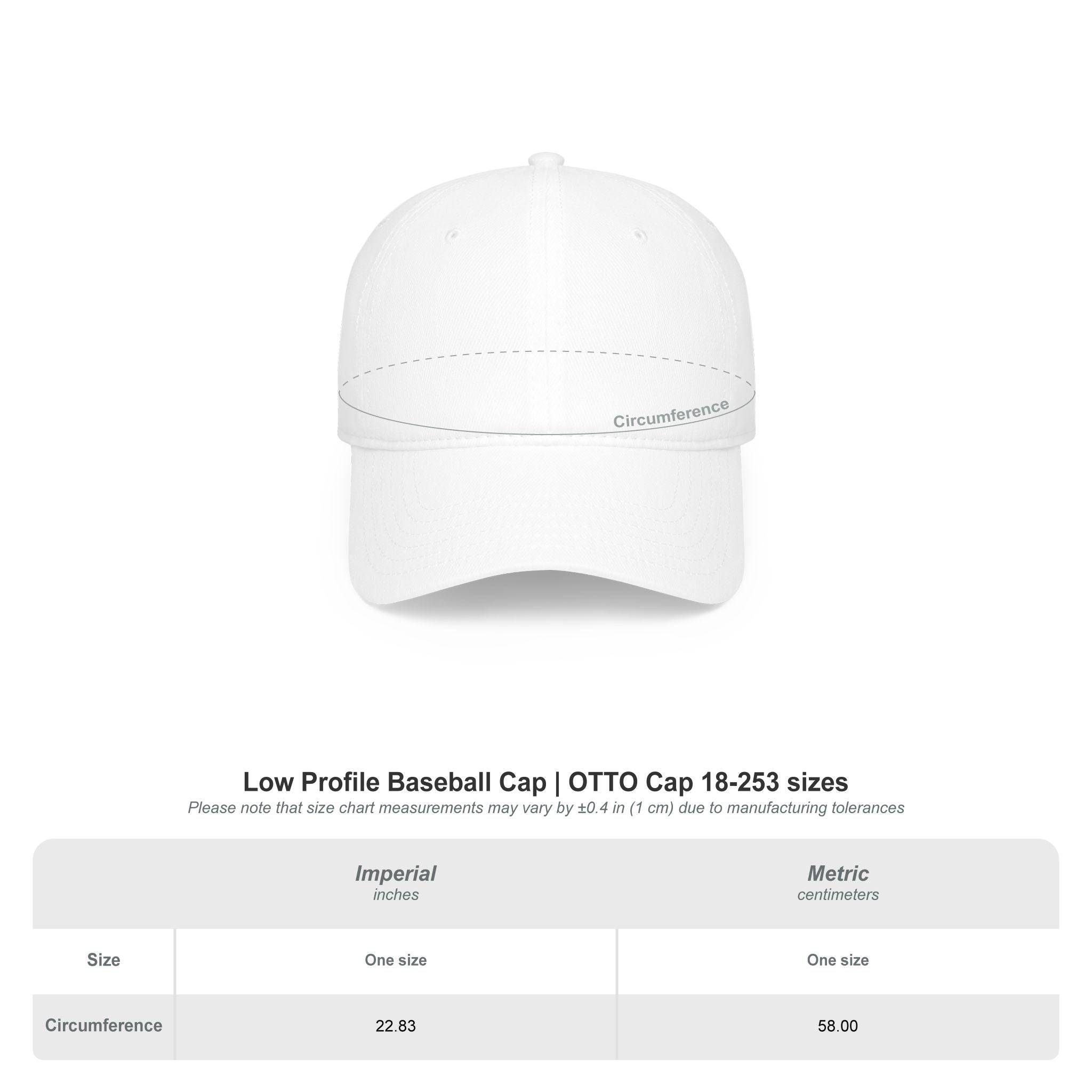 Personalized Fan All Day Cap — Add Your Team's Name!