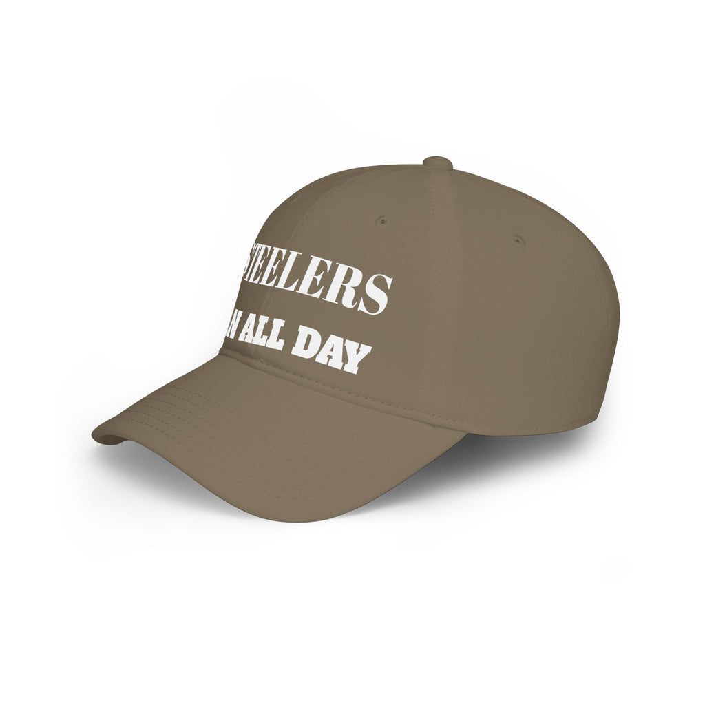 Personalized fan hat by replacing "STEELERS" with your favorite team or person.  A great way to show appreciation and support for what they do.
