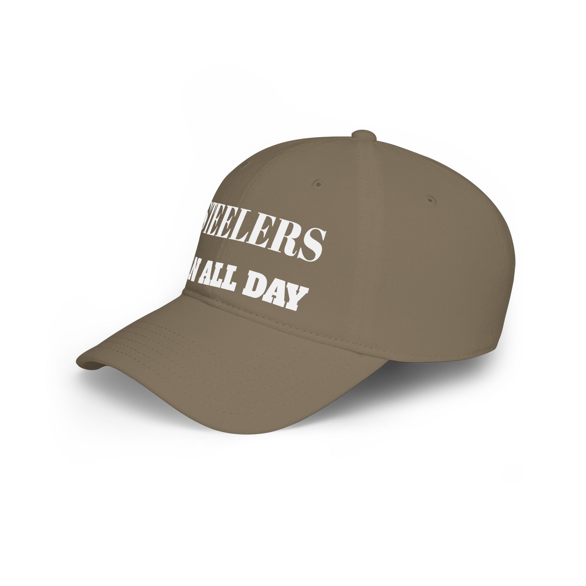 Personalized fan hat by replacing "STEELERS" with your favorite team or person.  A great way to show appreciation and support for what they do.