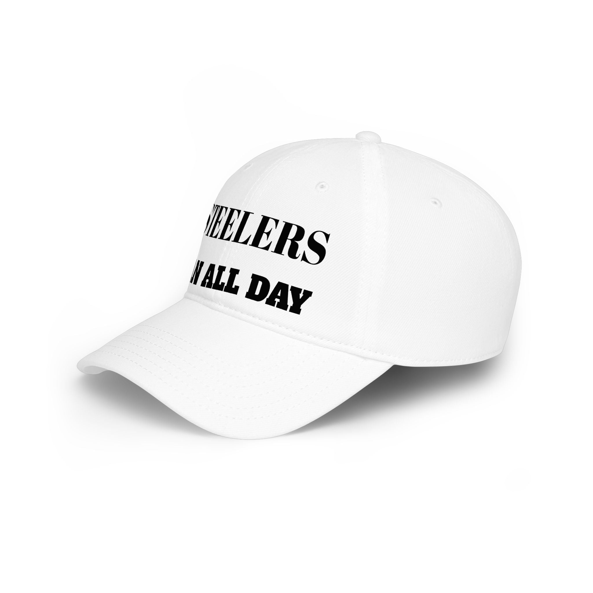 Personalized fan hat by replacing "STEELERS" with your favorite team or person.  A great way to show appreciation and support for what they do.