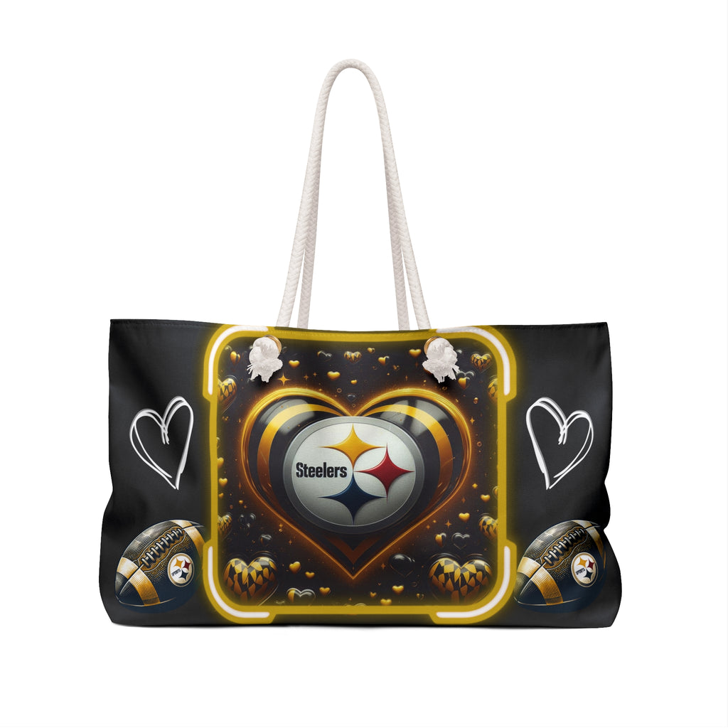 Pittsburgh Steelers Heart Weekender Bag – NFL Travel Tote