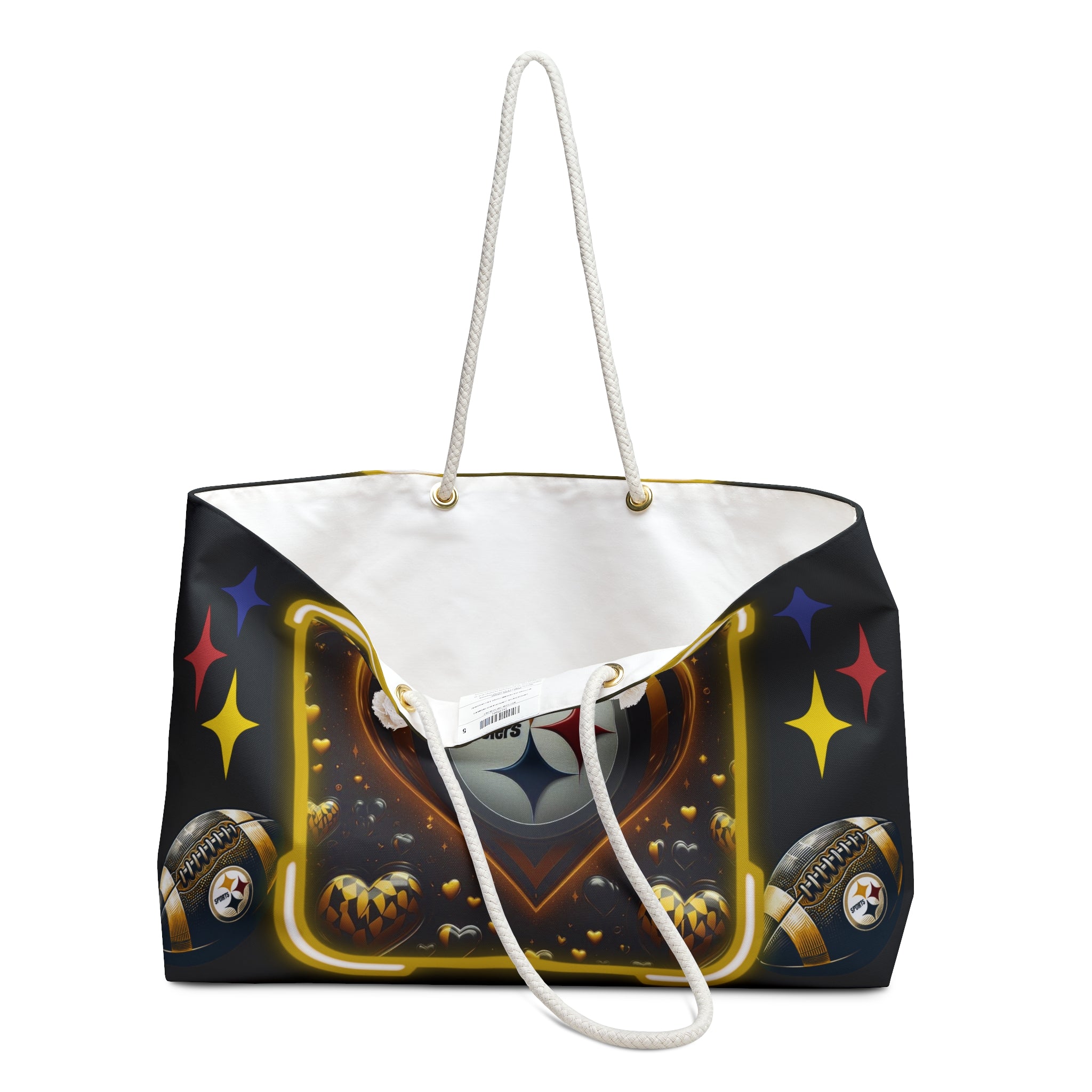 Pittsburgh Steelers Heart Weekender Bag – NFL Travel Tote