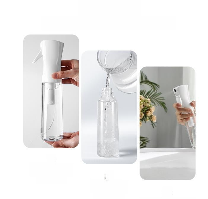 Continuous Fine Mist Spray Bottles - 3 Sizes