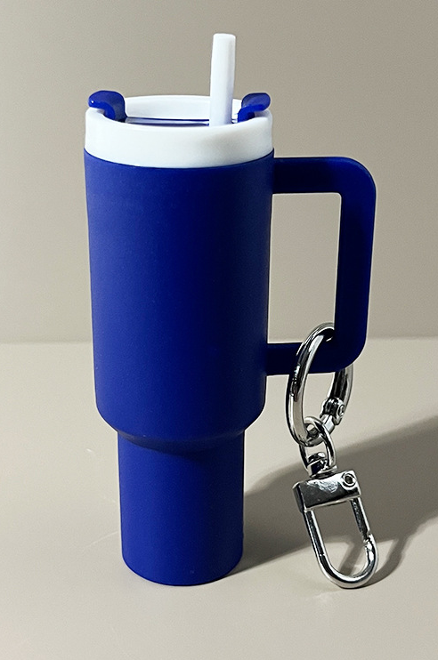 Glow In Dark Lip Balm Holder Tumbler Keychains