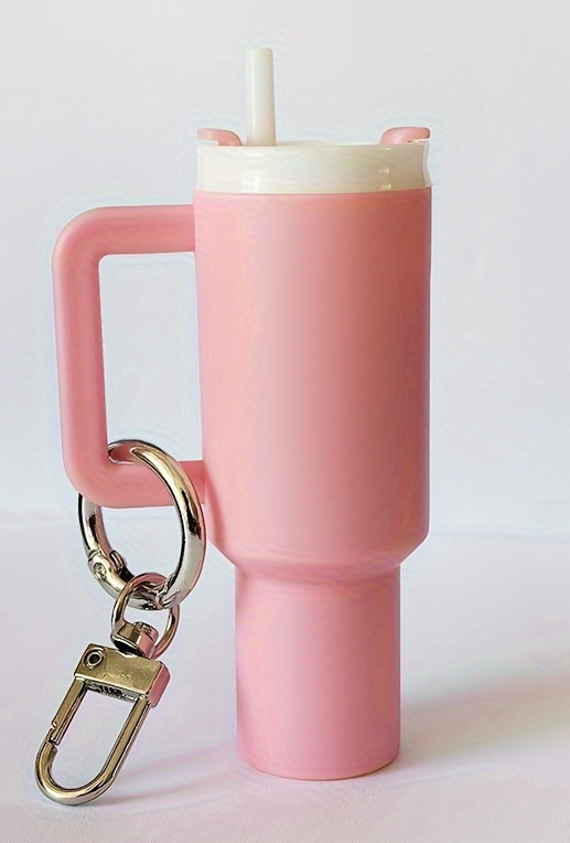 Lip Balm Holder Tumbler Keychains - 12 Colors