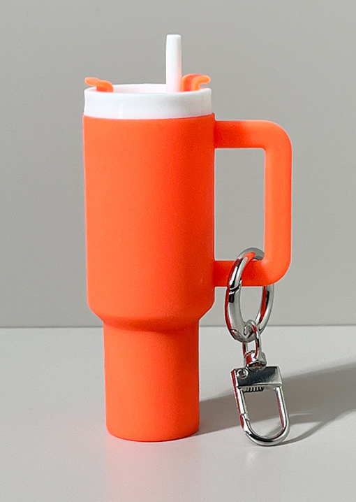 Lip Balm Holder Tumbler Keychains - 12 Colors