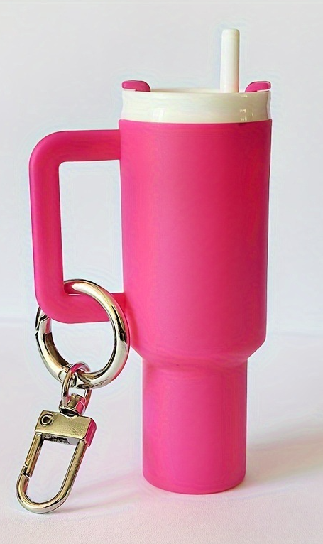 Lip Balm Holder Tumbler Keychains - 12 Colors