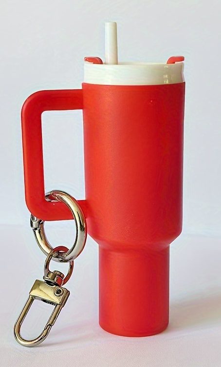 Lip Balm Holder Tumbler Keychains - 12 Colors