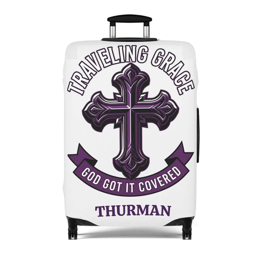 Traveling Grace Luggage Covers - 2 Colors