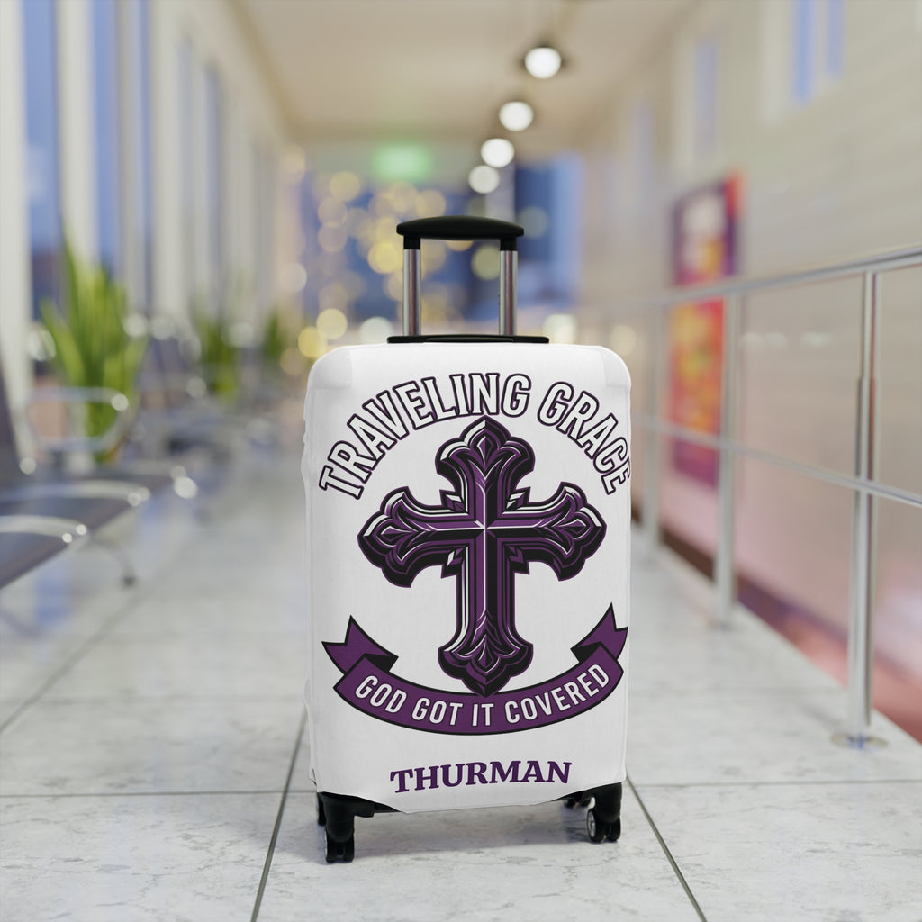 Traveling Grace Luggage Covers - 2 Colors