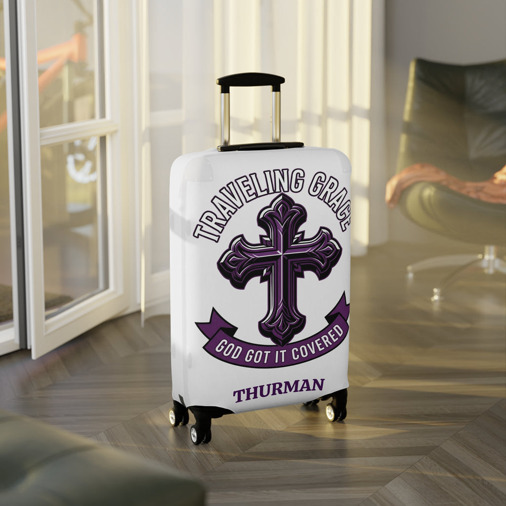 Traveling Grace Luggage Covers - 2 Colors